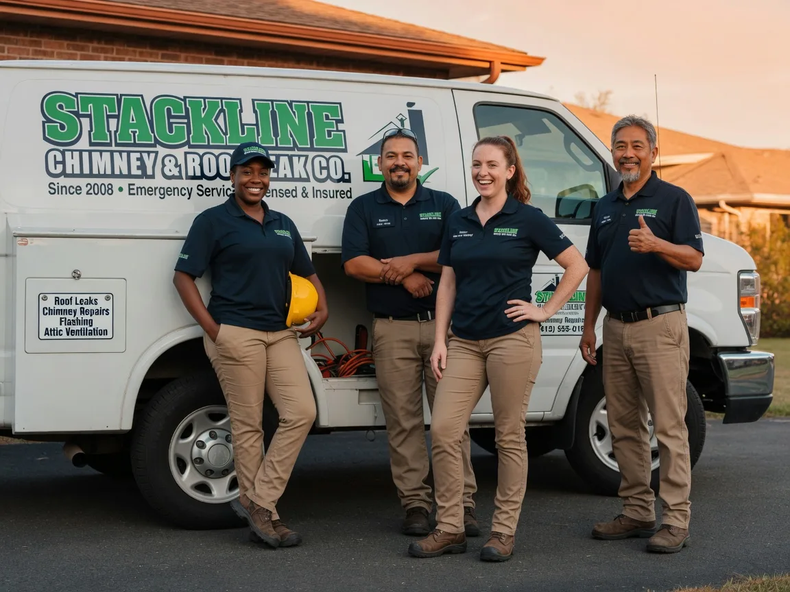 Chimney flashing repair company in Friend, NE